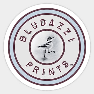 Bludazzi Prints Original Logo Sticker